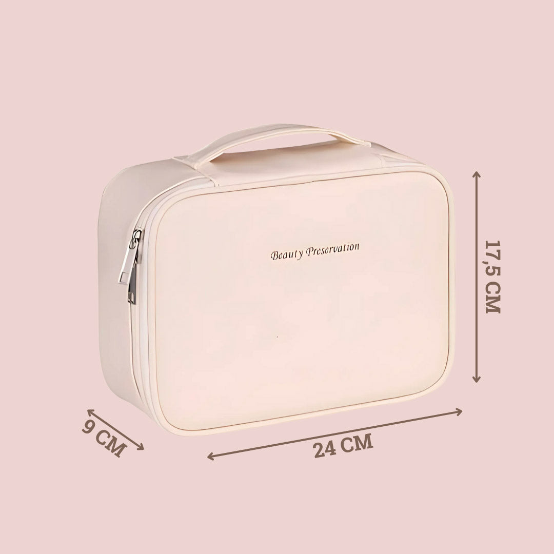 Trousse de maquillage élégante et compacte