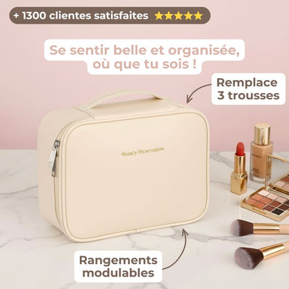 Trousse de voyage élégante et organisée