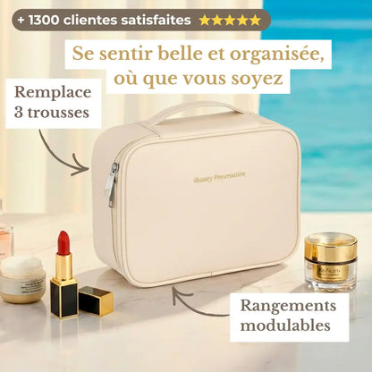 Trousse de voyage élégante et organisée