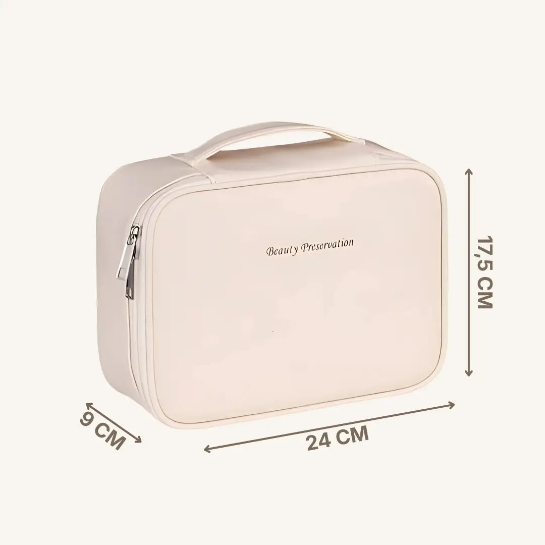 Trousse de voyage élégante et organisée