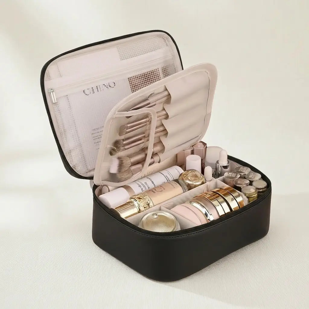 Trousse de maquillage pour des matins sereins