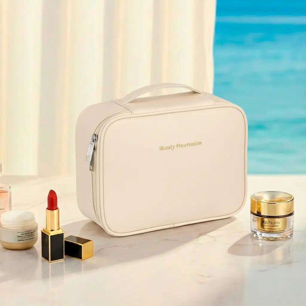 Trousse de voyage élégante et organisée