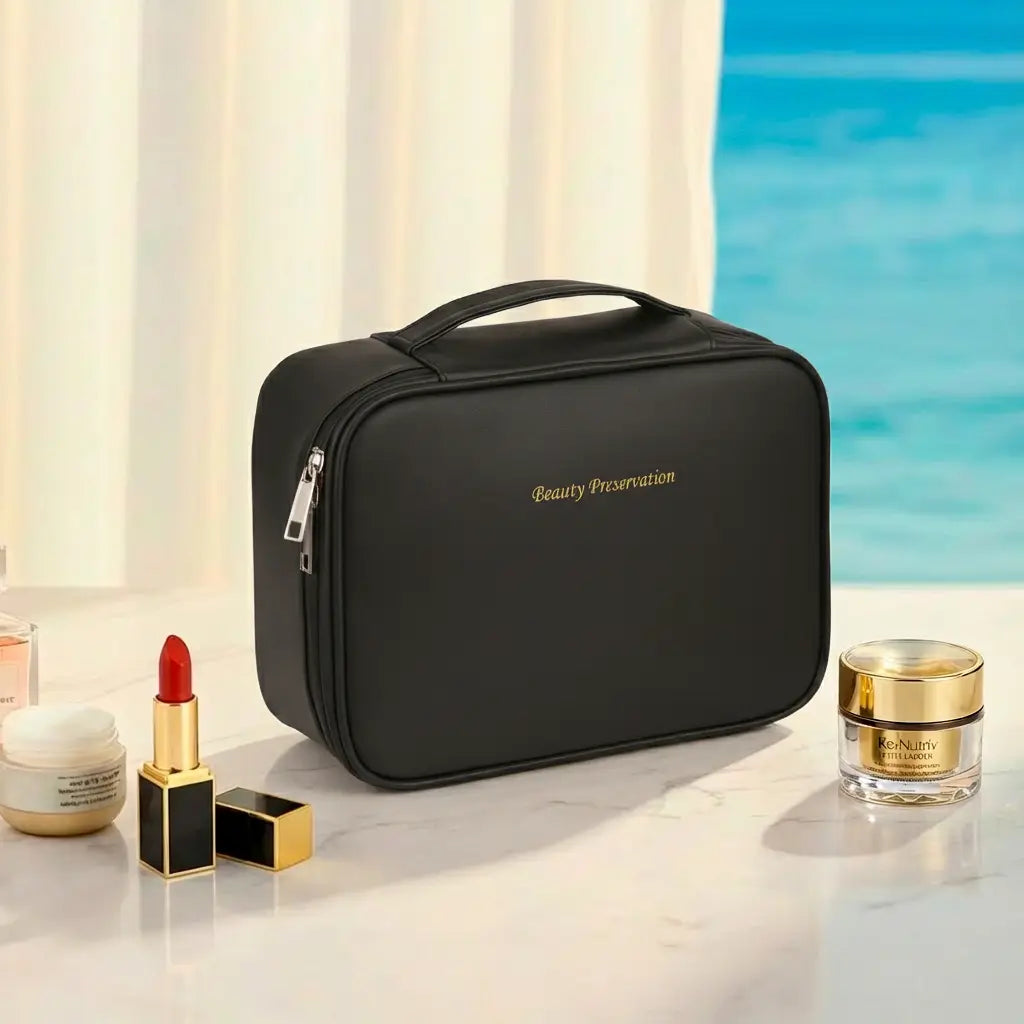 Trousse de voyage élégante et organisée
